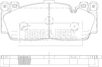 Borg & Beck BBP2473 - Bremžu uzliku kompl., Disku bremzes autodraugiem.lv