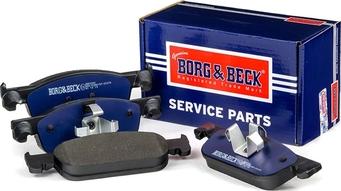 Borg & Beck BBP2591 - Bremžu uzliku kompl., Disku bremzes autodraugiem.lv