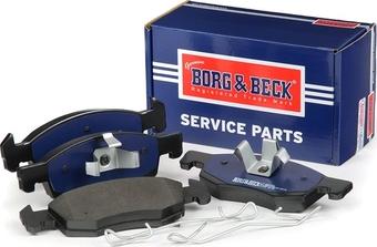Borg & Beck BBP2540 - Bremžu uzliku kompl., Disku bremzes autodraugiem.lv