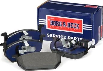 Borg & Beck BBP2511 - Bremžu uzliku kompl., Disku bremzes autodraugiem.lv