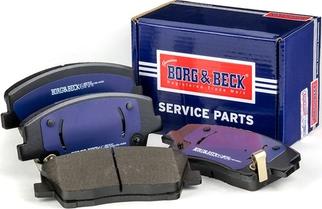 Borg & Beck BBP2697 - Bremžu uzliku kompl., Disku bremzes autodraugiem.lv