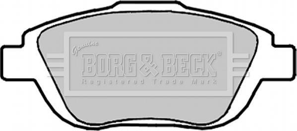 Borg & Beck BBP2096 - Bremžu uzliku kompl., Disku bremzes autodraugiem.lv