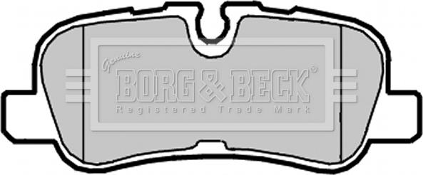 Borg & Beck BBP2091 - Bremžu uzliku kompl., Disku bremzes autodraugiem.lv