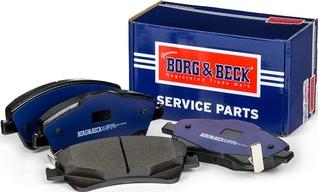 Borg & Beck BBP2080 - Bremžu uzliku kompl., Disku bremzes autodraugiem.lv
