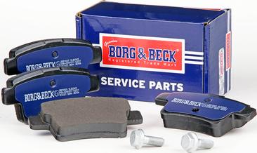 Borg & Beck BBP2029 - Bremžu uzliku kompl., Disku bremzes autodraugiem.lv