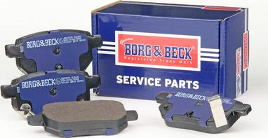 Borg & Beck BBP2070 - Bremžu uzliku kompl., Disku bremzes autodraugiem.lv