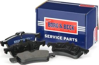Borg & Beck BBP2142 - Bremžu uzliku kompl., Disku bremzes autodraugiem.lv