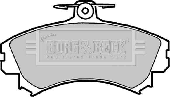 Borg & Beck BBP2151 - Bremžu uzliku kompl., Disku bremzes autodraugiem.lv