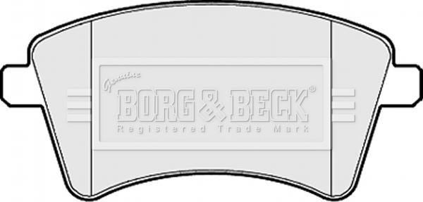 Borg & Beck BBP2152 - Bremžu uzliku kompl., Disku bremzes autodraugiem.lv
