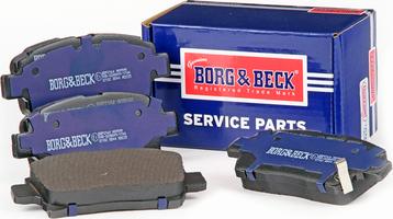 Borg & Beck BBP2164 - Bremžu uzliku kompl., Disku bremzes autodraugiem.lv