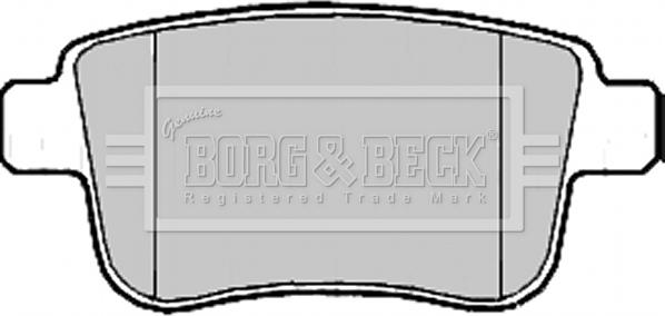 Borg & Beck BBP2185 - Bremžu uzliku kompl., Disku bremzes autodraugiem.lv