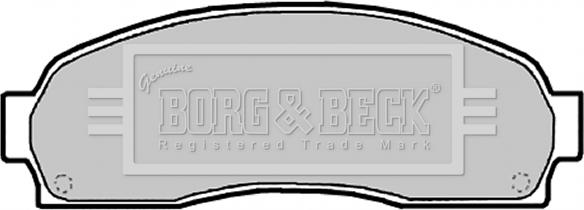 Borg & Beck BBP2134 - Bremžu uzliku kompl., Disku bremzes autodraugiem.lv