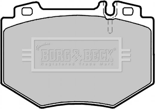 Borg & Beck BBP2137 - Bremžu uzliku kompl., Disku bremzes autodraugiem.lv