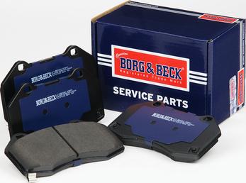 Borg & Beck BBP2841 - Bremžu uzliku kompl., Disku bremzes autodraugiem.lv