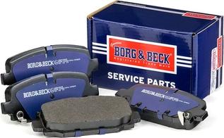 Borg & Beck BBP2805 - Bremžu uzliku kompl., Disku bremzes autodraugiem.lv