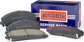 Borg & Beck BBP2342 - Bremžu uzliku kompl., Disku bremzes autodraugiem.lv
