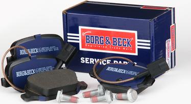 Borg & Beck BBP2309 - Bremžu uzliku kompl., Disku bremzes autodraugiem.lv