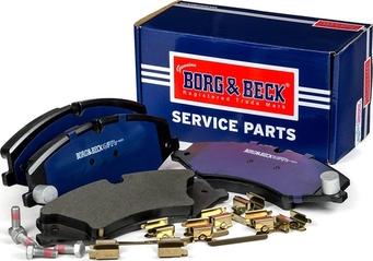 Borg & Beck BBP2306 - Bremžu uzliku kompl., Disku bremzes autodraugiem.lv