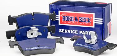 Borg & Beck BBP2334 - Bremžu uzliku kompl., Disku bremzes autodraugiem.lv