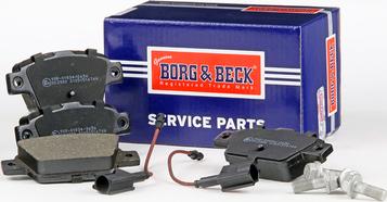 Borg & Beck BBP2325 - Bremžu uzliku kompl., Disku bremzes autodraugiem.lv