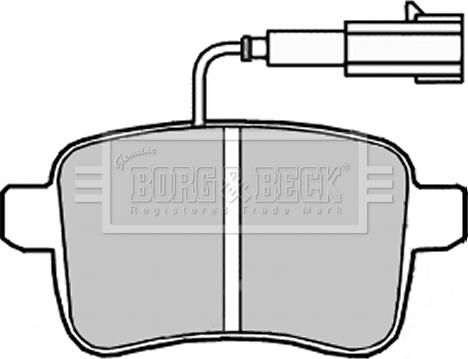 Borg & Beck BBP2240 - Bremžu uzliku kompl., Disku bremzes autodraugiem.lv