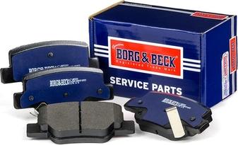 Borg & Beck BBP2241 - Bremžu uzliku kompl., Disku bremzes autodraugiem.lv