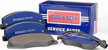Borg & Beck BBP2268 - Bremžu uzliku kompl., Disku bremzes autodraugiem.lv