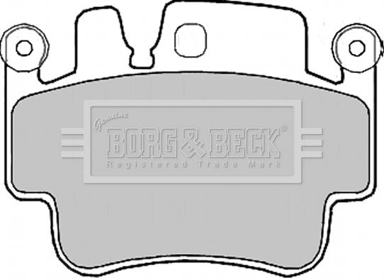 Borg & Beck BBP2202 - Bremžu uzliku kompl., Disku bremzes autodraugiem.lv