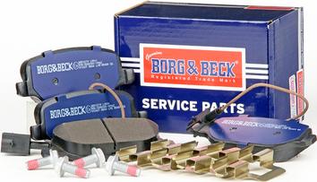 Borg & Beck BBP2279 - Bremžu uzliku kompl., Disku bremzes autodraugiem.lv