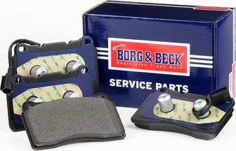 Borg & Beck BBP2278 - Bremžu uzliku kompl., Disku bremzes autodraugiem.lv