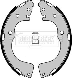 Borg & Beck BBS6481 - Bremžu loku komplekts autodraugiem.lv