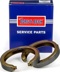 Borg & Beck BBS6525 - Bremžu loku kompl., Stāvbremze autodraugiem.lv