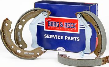 Borg & Beck BBS6344 - Bremžu loku kompl., Stāvbremze autodraugiem.lv