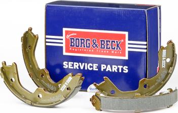 Borg & Beck BBS6343 - Bremžu loku kompl., Stāvbremze autodraugiem.lv