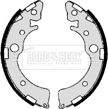 Borg & Beck BBS6303 - Bremžu loku komplekts autodraugiem.lv