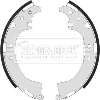 Borg & Beck BBS6307 - Bremžu loku komplekts autodraugiem.lv