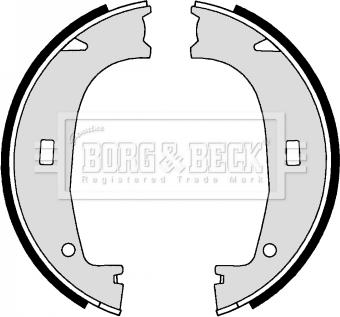 Borg & Beck BBS6246 - Bremžu loku kompl., Stāvbremze autodraugiem.lv
