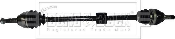 Borg & Beck BDS1465 - Piedziņas vārpsta autodraugiem.lv