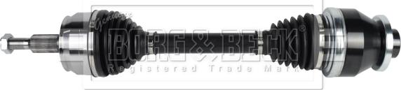 Borg & Beck BDS1303 - Piedziņas vārpsta autodraugiem.lv