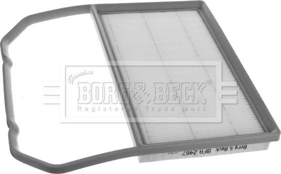 Borg & Beck BFA2467 - Gaisa filtrs autodraugiem.lv