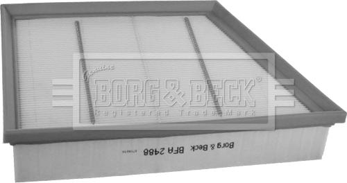 Borg & Beck BFA2488 - Gaisa filtrs autodraugiem.lv