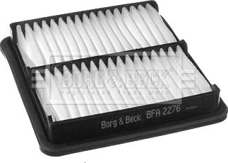 Borg & Beck BFA2276 - Gaisa filtrs autodraugiem.lv