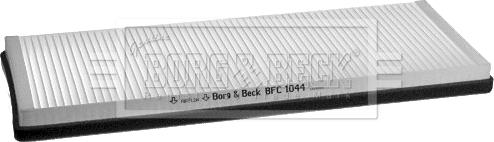 Borg & Beck BFC1044 - Filtrs, Salona telpas gaiss autodraugiem.lv