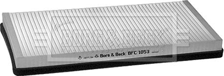 Borg & Beck BFC1053 - Filtrs, Salona telpas gaiss autodraugiem.lv