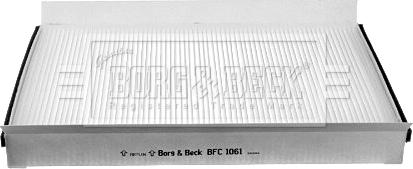 Borg & Beck BFC1061 - Filtrs, Salona telpas gaiss autodraugiem.lv