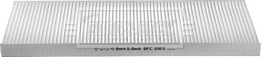 Borg & Beck BFC1063 - Filtrs, Salona telpas gaiss autodraugiem.lv