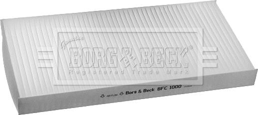 Borg & Beck BFC1000 - Filtrs, Salona telpas gaiss autodraugiem.lv