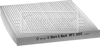 Borg & Beck BFC1015 - Filtrs, Salona telpas gaiss autodraugiem.lv