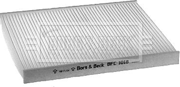 Borg & Beck BFC1018 - Filtrs, Salona telpas gaiss autodraugiem.lv