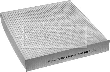 Borg & Beck BFC1088 - Filtrs, Salona telpas gaiss autodraugiem.lv